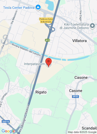 Map showing Italy