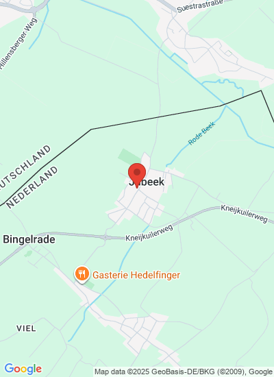 Map showing Jabeek, Netherlands