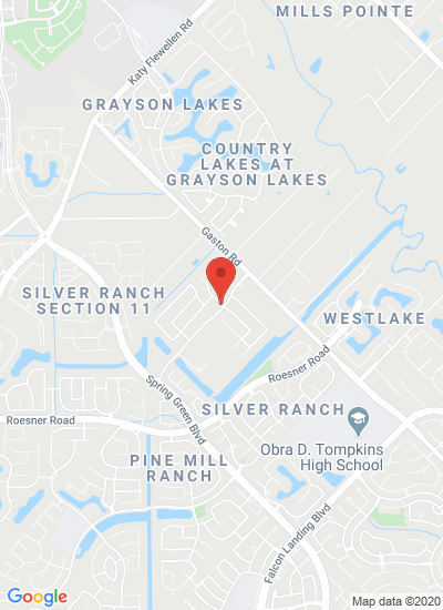 Map showing Katy, United States