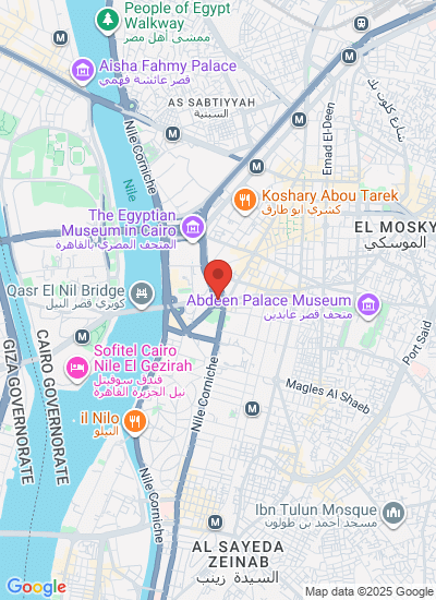 Map showing NEW CAIRO, Egypt