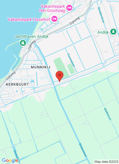Map showing Andijk, Netherlands