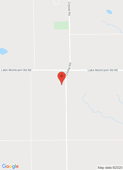 Map showing Vestaburg, United States