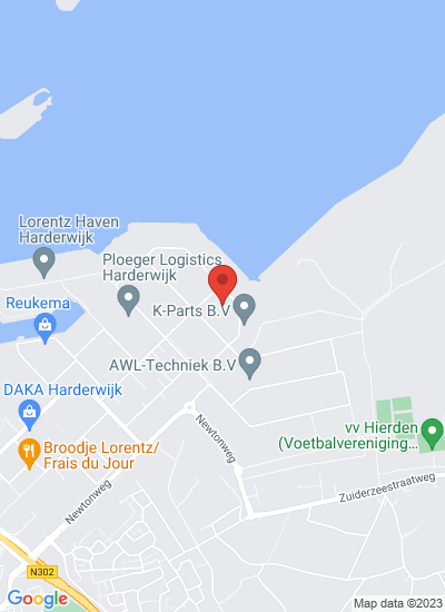 Map showing Harderwijk, Netherlands