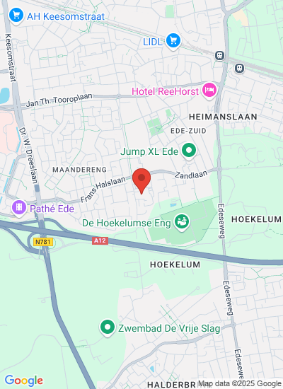 Map showing Netherlands