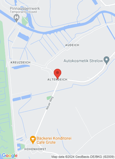 Map showing Neuendorf, Germany
