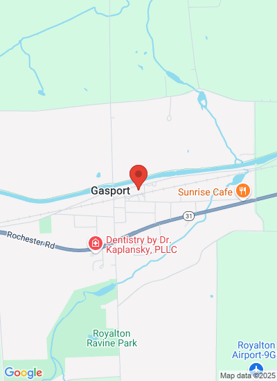 Map showing Gasport, United States