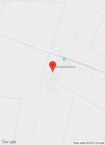 Map showing Szymankowo, Poland