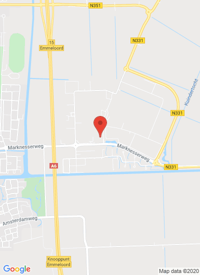 Map showing Emmeloord, Netherlands