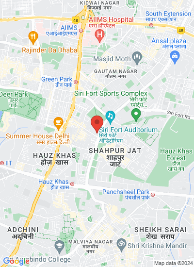 Map showing India
