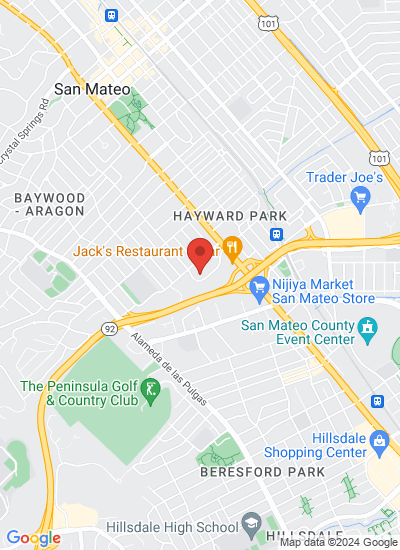 Map showing San Mateo, United States