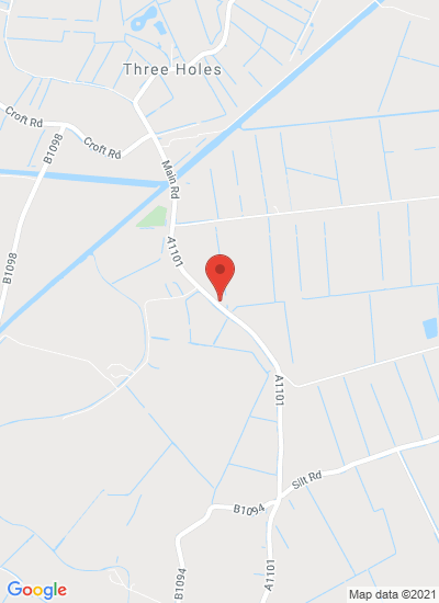 Map showing Wisbech, United Kingdom