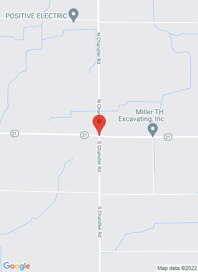 Map showing st. johns, United States