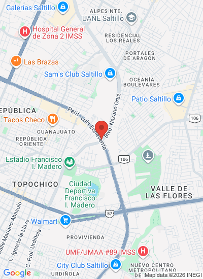 Map showing Mexico
