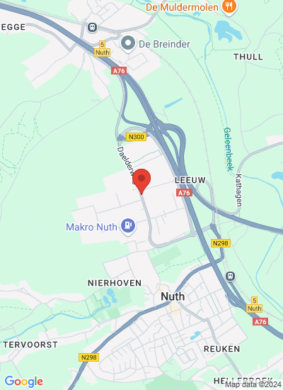 Map showing Nuth, Netherlands