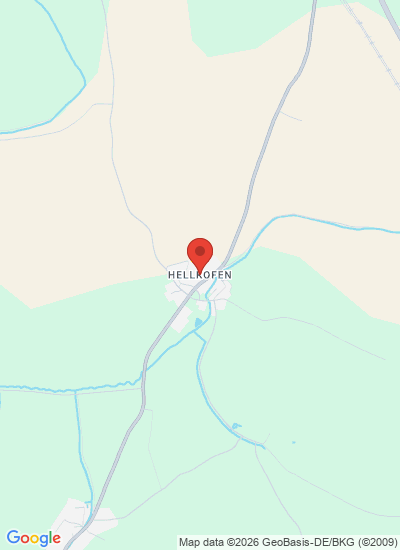 Map showing Aufhausen, Germany