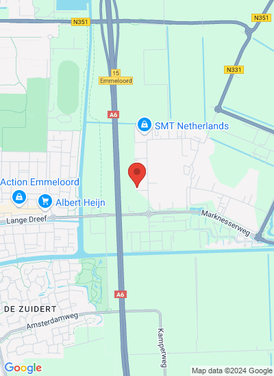 Map showing Emmeloord, Netherlands