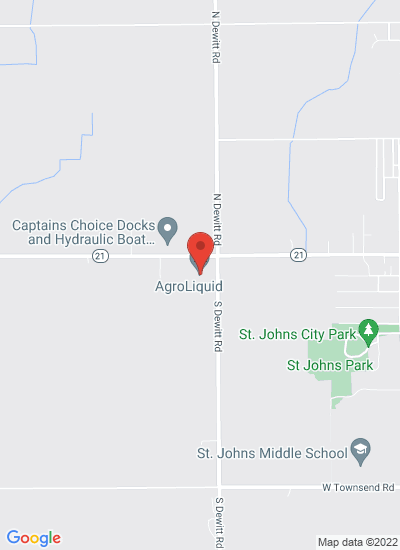 Map showing Saint Johns, United States