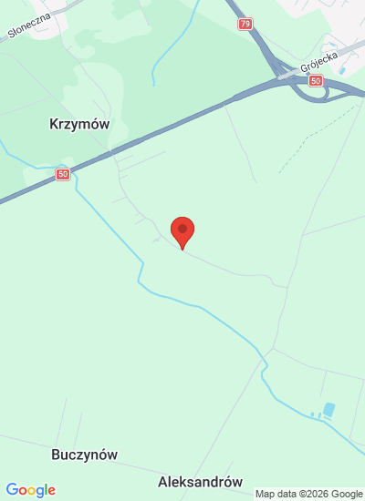 Map showing Osiek, Poland