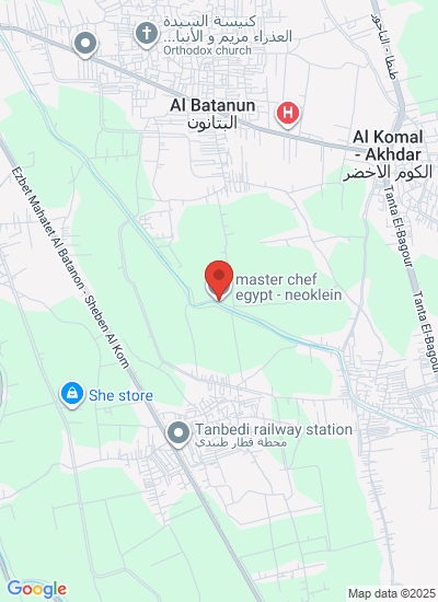 Map showing Menoufia, Egypt