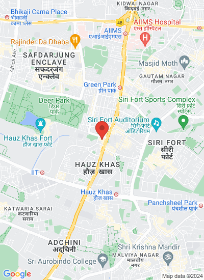 Map showing India