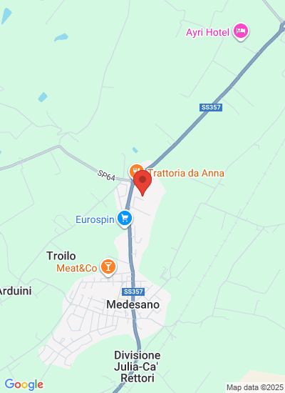 Map showing Medesano, Italy