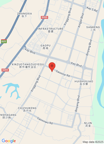 Map showing Heyuan Shi, China