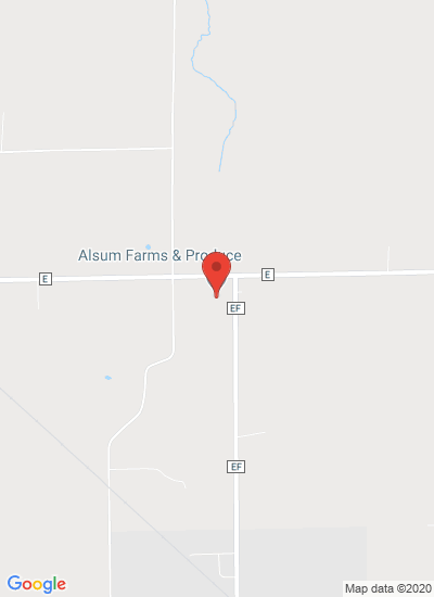 Map showing Friesland, United States