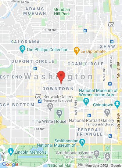Map showing Washington, United States