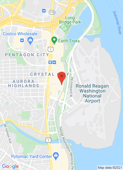 Map showing Arlington, United States