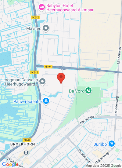 Map showing Heerhugowaard, Netherlands