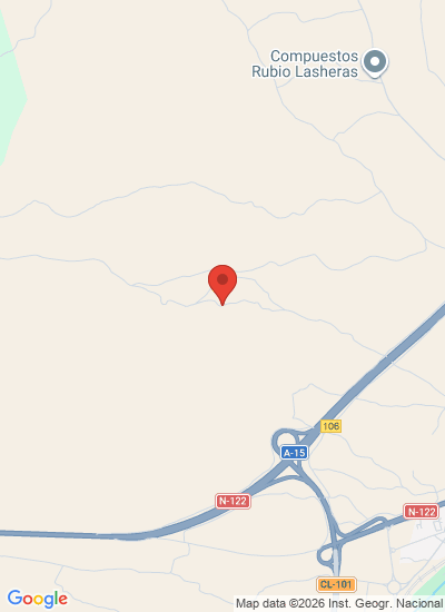 Map showing Muro, Spain
