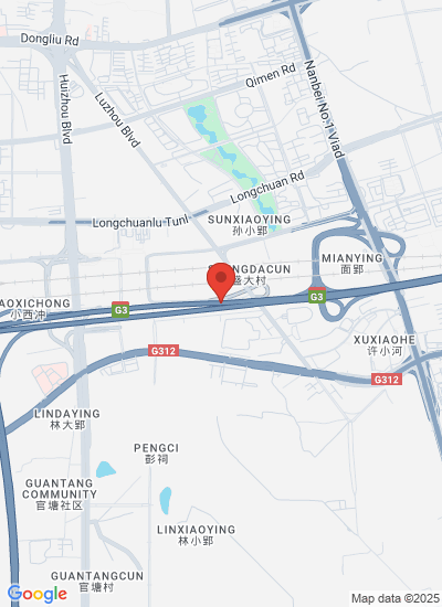 Map showing Hefei, China