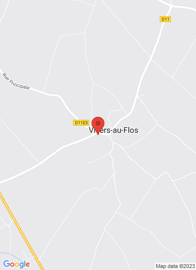 Map showing Villers-au-Flos, France