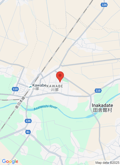 Map showing Minamitsugaru-gun, Japan