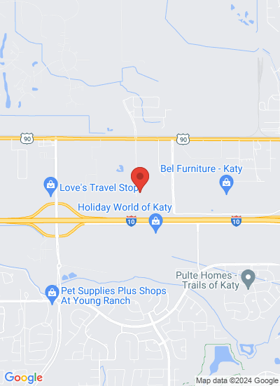 Map showing Katy, United States