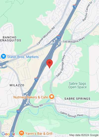 Map showing San Diego, United States