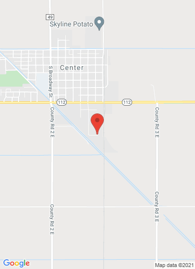 Map showing Miles Center, United States
