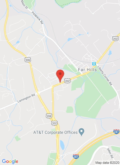 Map showing Bedminster, United States