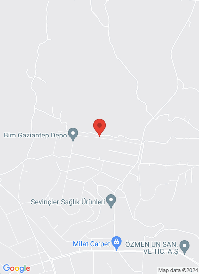 Map showing Şehitkamil, Türkiye