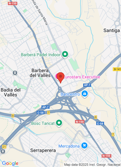 Map showing Barbera Del Valles, Spain