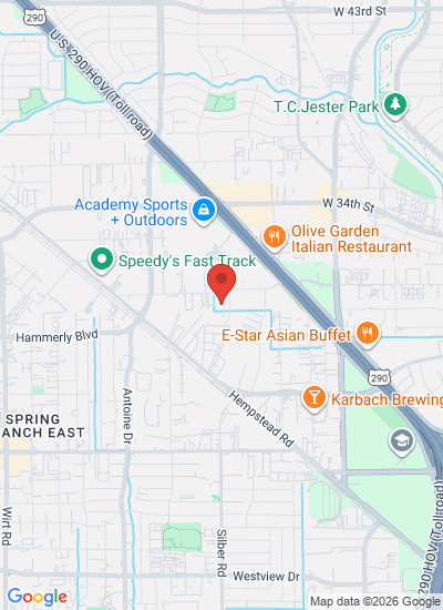 Map showing Houston, United States