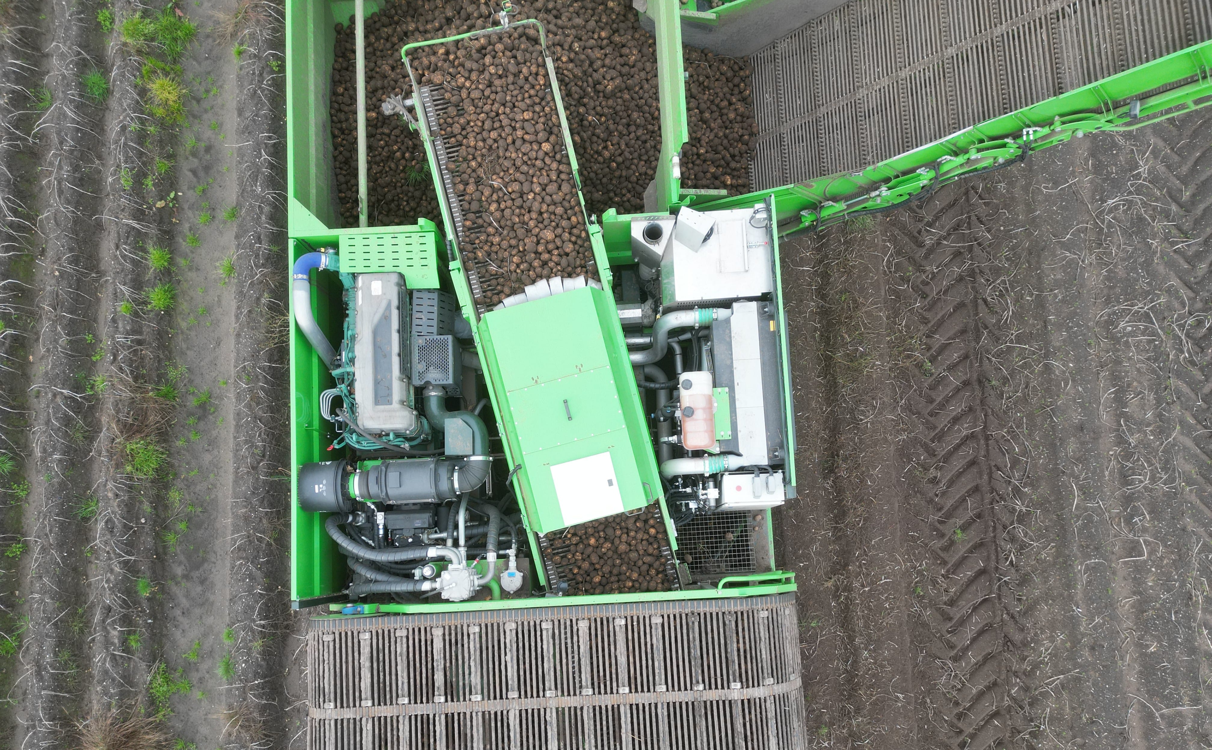 AVR - Digital Size Measurement on potato harvester