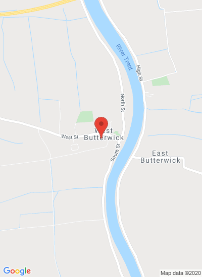 Map showing Scunthorpe, United Kingdom