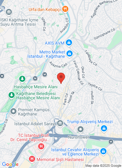 Map showing Istanbul, Türkiye