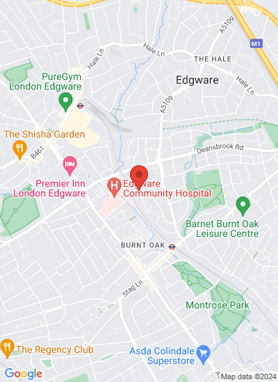 Map showing Pavilion Way, United Kingdom