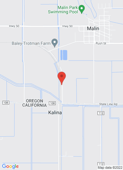 Map showing Malin, United States