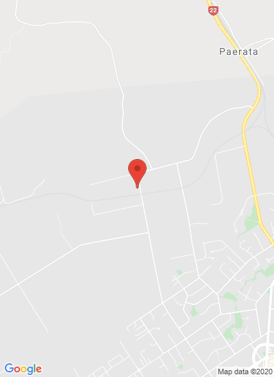 Map showing Pukekohe, New Zealand
