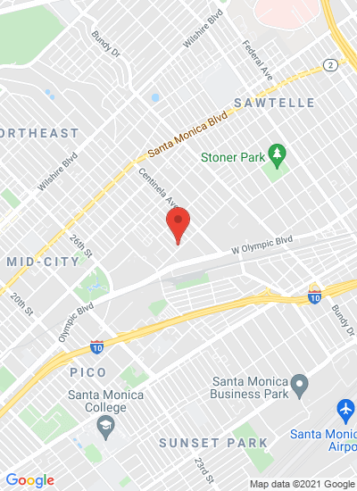 Map showing Santa Monica, United States