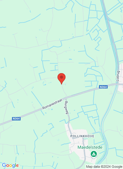 Map showing Lo-Reninge, Belgium