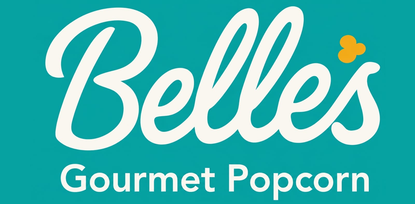 Belles Popcorn - Handcrafted Goodness logo